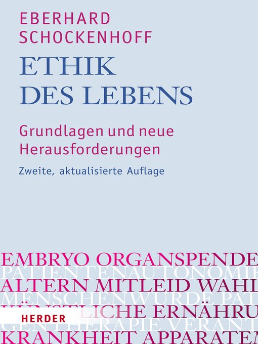 Title details for Ethik des Lebens by Eberhard Schockenhoff - Available